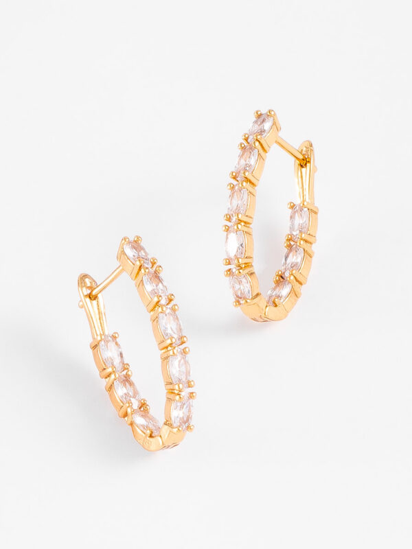 307246-O-25-CS1 Aretes tipo arracada y piedra Diamonice®