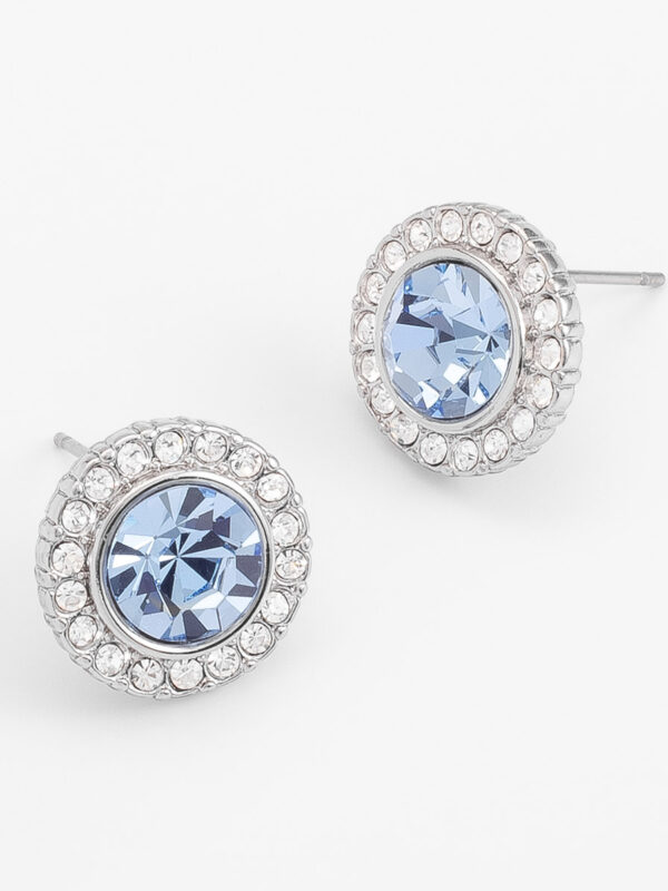 Aretes baño de platino